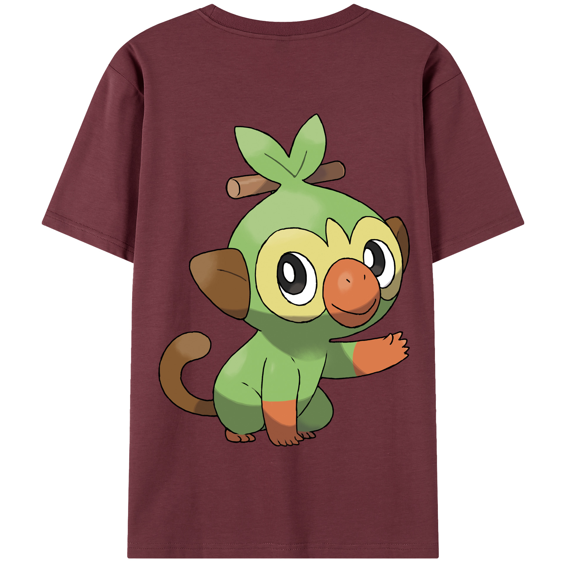 （画像用） ポケットモンスター Pokémon 綿100％半袖Tシャツ（背面プリント）